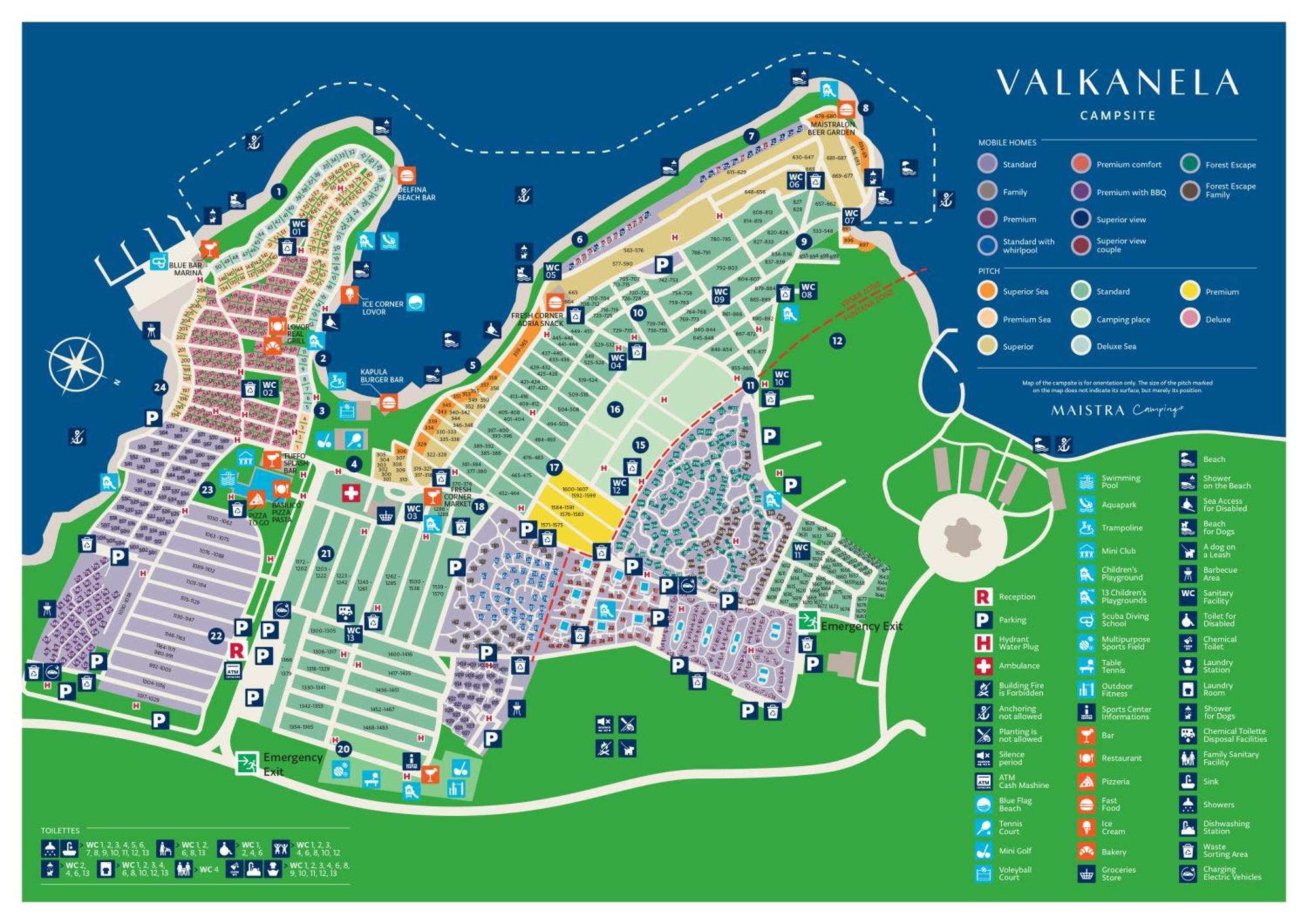Maistra Camping Valkanela Pitches Funtana Εξωτερικό φωτογραφία